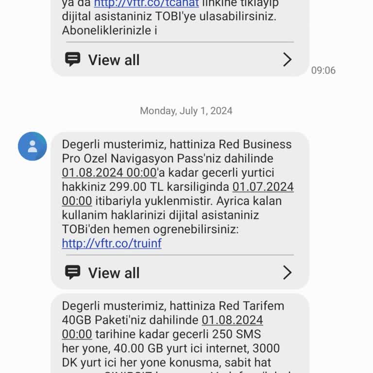 Vodafone Pro Özel Navigasyon Pass