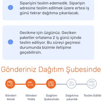 Sürat Kargo Kargom Dağıtıma Çıkılmıyor