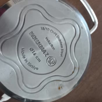 Korkmaz Mutfak Eşyaları Tencere Takımı Pas Sorunu