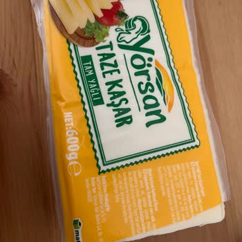 Yörsan Taze Kaşarın Değişik Tadı