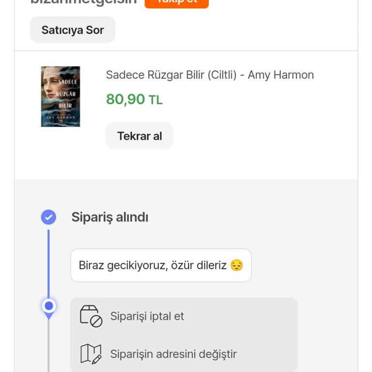Hepsiburada 10 Gündür Hazırlanan Sipariş