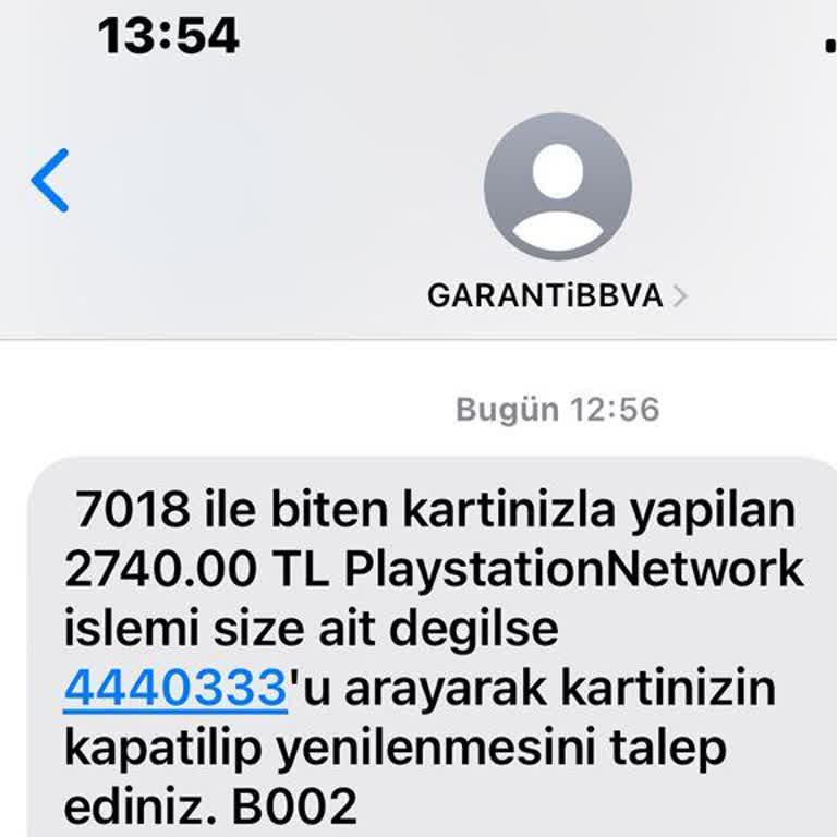 PlayStation Ön Onayım Olmadan Kredi Kartımdan 2740 TL Çekti