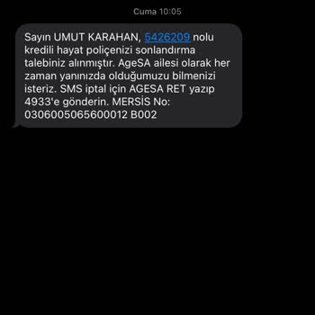 Agesa Hayat Emeklilik Şirketinin Dayatması Sonucunda Oluşan Mağduriyet