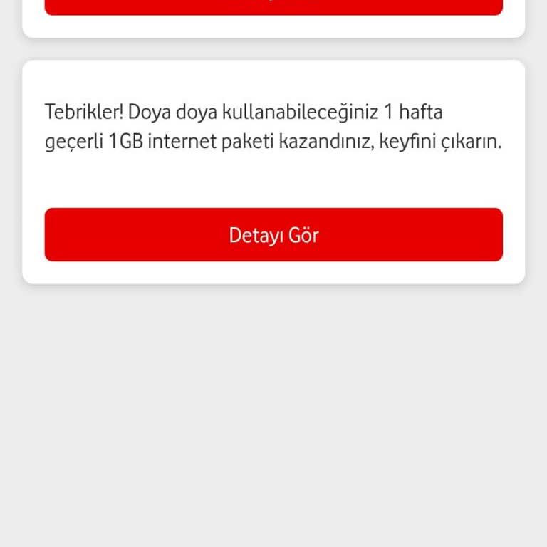 Vodafone Yanımda Premium 10 GB'DAN Az Verdi