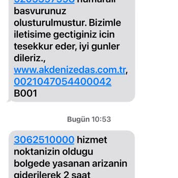 CK Enerji Akdeniz Elektrik Döşemealtı Elektrik Kesintilerinden Şikayetçiyiz