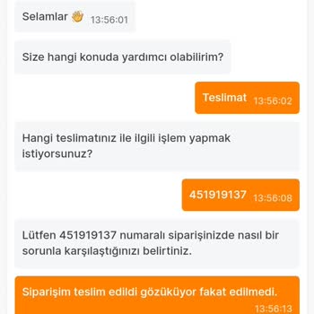 Migros Teslim Edilmeyen Ama Edildi Gözüken Sipariş