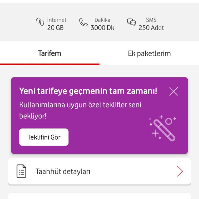 Vodafone Zoraki Tarifelerle Mağduriyet Yaşıyorum