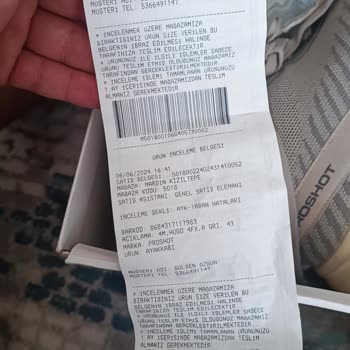 FLO Ayakkabı FLO Dan Aldığım Ayakkabının Kalitesizliği