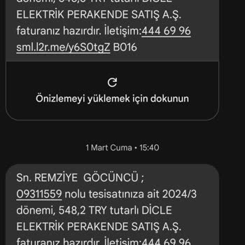 Dicle Elektrik Dağıtım Elektrik Faturasının Çok Fazla Gelmesinden Şikayetçiyim