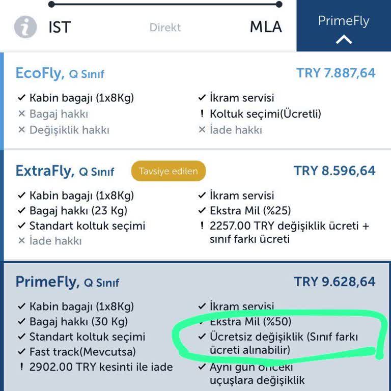 THY Prime Fly Mağduriyeti