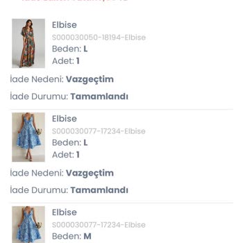 LCW'den Aldığım Elbiselerin İade Sorunu