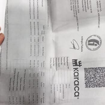 Karaca Çaycı Perlavista AVM BEYLİKDÜZÜ/İSTANBUL İade İşlemi