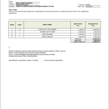Temiz İş Güvenlik (Adapazarı) Yanıltıcı Fiyat Teklifi Ve Haksız Ücretlendirme