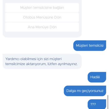 Obilet Yanıltıcı Bilgi Verilmesi Ve Doğru Bilgilerin Verilmemesi