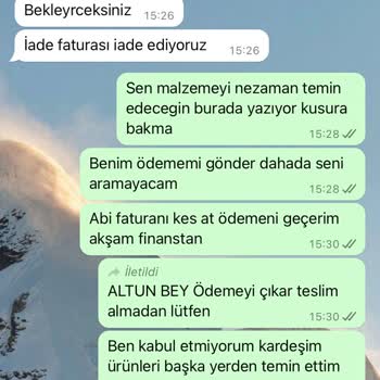 GATA Elektrik Malzemeleri Teslim Etmedi