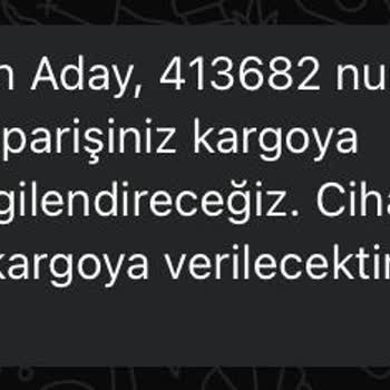 EasyCep 11 Hazirandan Beri Siparişim Kargoya Verilmedi