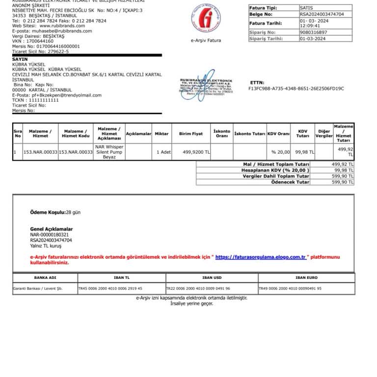 Narpump Arıza Yaptı Çalışmıyor