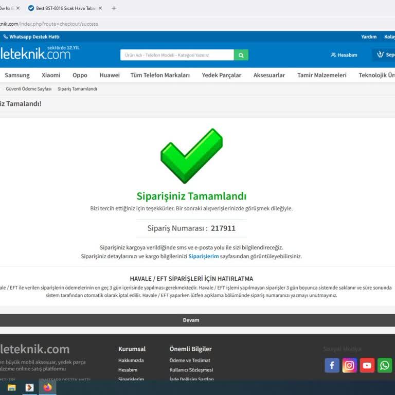 Mobileteknik.com Mobil E Teknik.com Müşteri Mağduriyeti