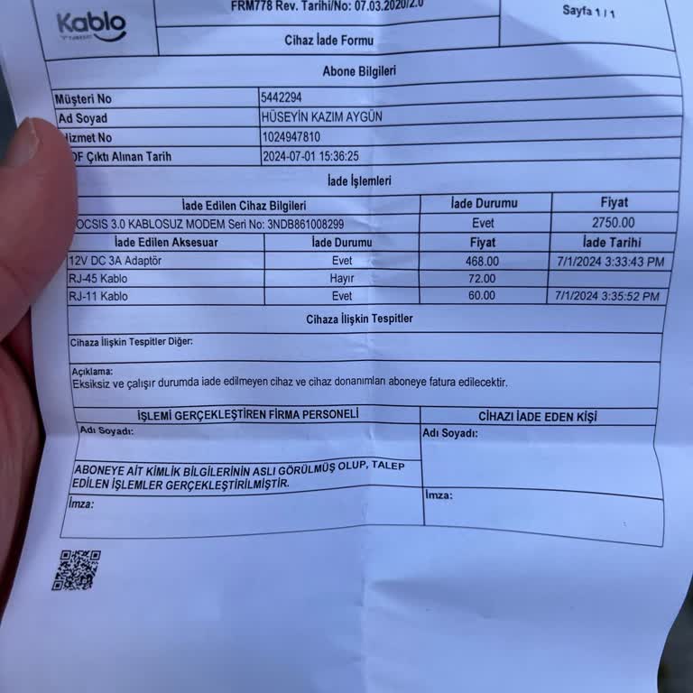 Kablo Net TÜRKSAT Şubesinde Yaşanan Olumsuz Deneyim