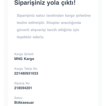 MNG Kargom Takip Kodu Hatası