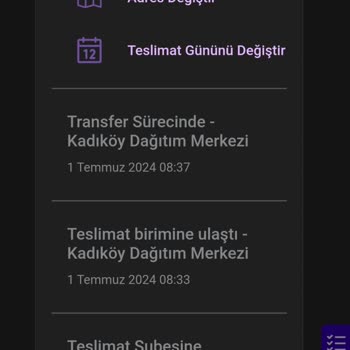 hepsiJET Teslim Edilmeyen Kargo