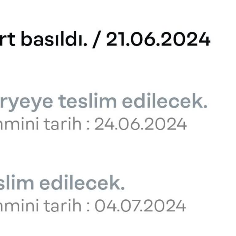 Papara Ücretli Tasarım Kart Teslimatı!