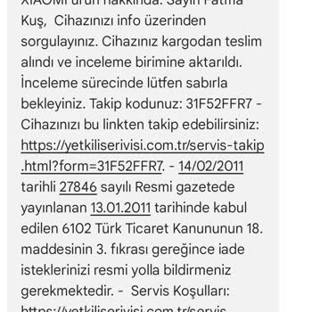 Smart Fix Xiaomi Vacuum S10+ Servis Mağduriyeti
