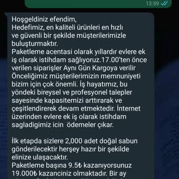 Evde Paketleme Acentası Instagram Hesabı