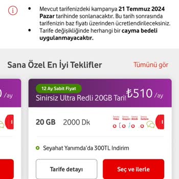 Vodafone Her Kullanıcıdan Farklı Ödeme Alıyor