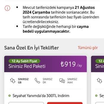 Vodafone Her Kullanıcıdan Farklı Ödeme Alıyor