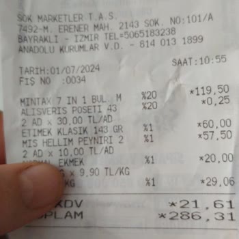 Şok Marketler Bulaşık Tableti Mintax Marka