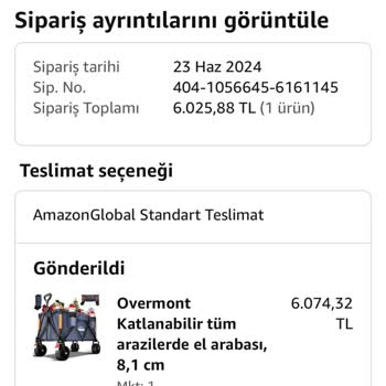 Amazon Ürünüm Gümrükten Geçmedi