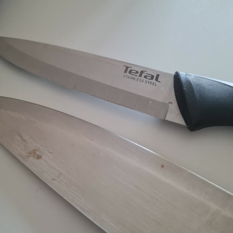 Tefal Comfort 3'lü Bıçak Seti Paslandı