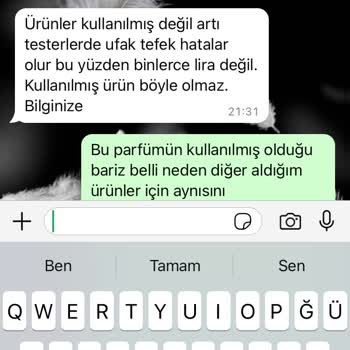 Sudam Parfüm Satıcı İade Ürünümü Kabul Etmiyor
