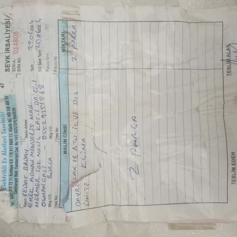 Daikin Montaj 2 Haftaya Randevu Verdi