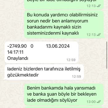 Bade Butik İade Sürecinde Yaşanan Sorunlar Ve İletişim Eksikliği