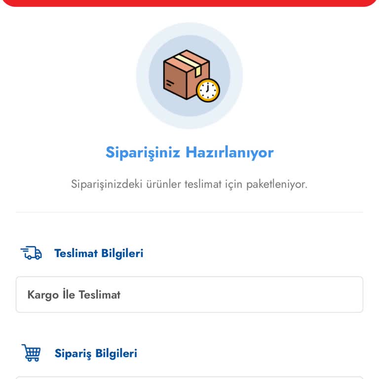 Şok Market Siparişim Hala Teslim Edilmedi