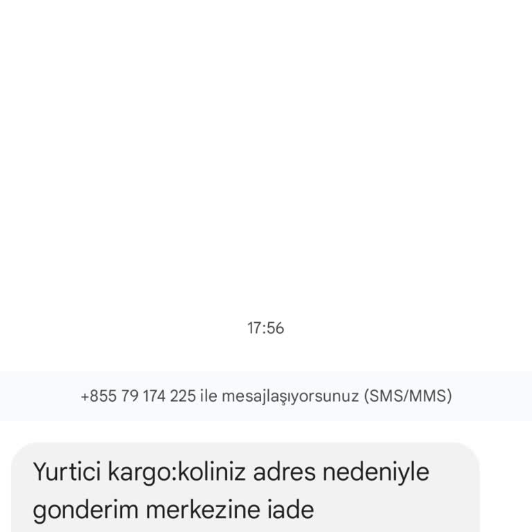Kargo Adına Gelen SMS +85579174225