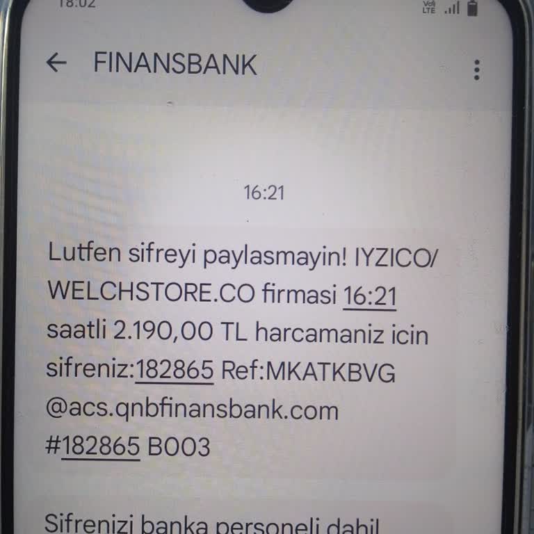 Welch 2 Defa Haberim Olmadan Para Çekilmiş