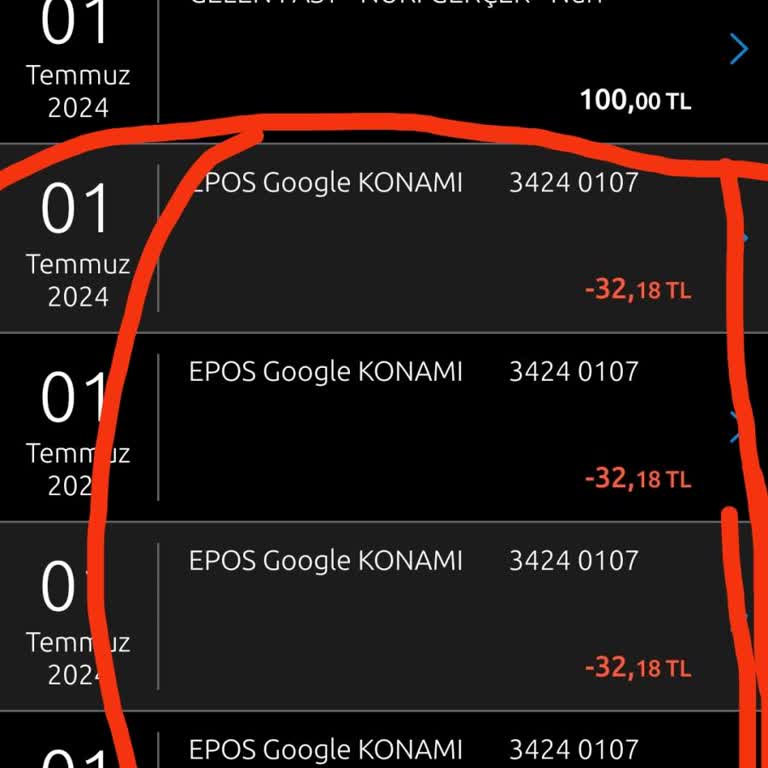 Yapı Kredi Bankası İzinsiz Para Çekme
