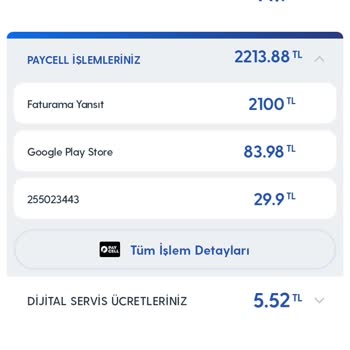 Google Play Faturama Almadığım Oyun Ücretleri Yansıtıyor