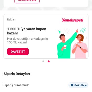 Yemeksepeti Kartımı Kaybettim. Paramı Başkaları Girip Afiyetle Yedi