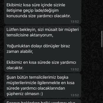 iloveshoes.com.tr İade Konusunda Yardımcı Olunmuyor