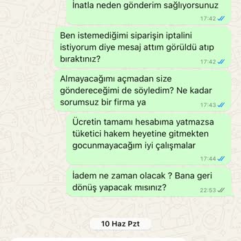 Lensimo Ücret İademi Yapmıyor