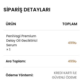 Penivagi Premium Penivagi Kredi Kartı İle Ödedim Halde Şimdi De Kapı Da Ödeme İstiyor