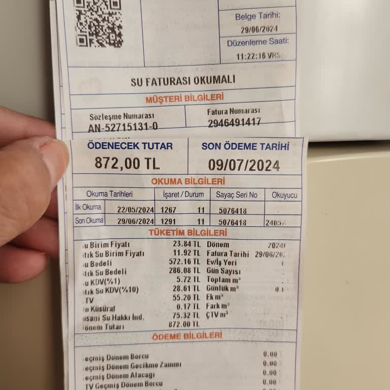 İBB - İstanbul Büyükşehir Belediyesi Yanlış Faturalandırma Ve Yüksek Su Bedeli Şikayeti