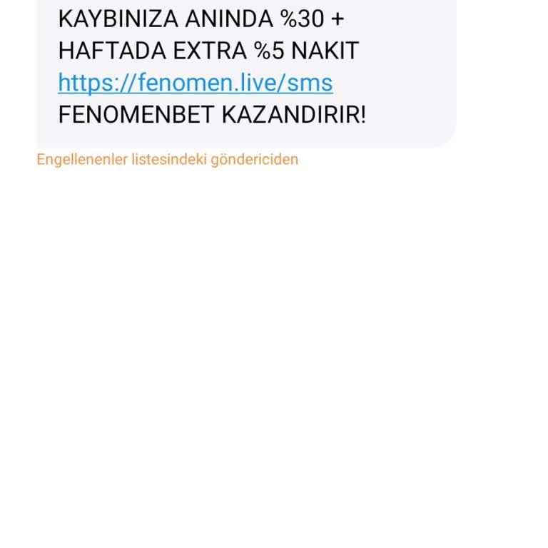 Bahis Sitesi SMS Fenomenbet