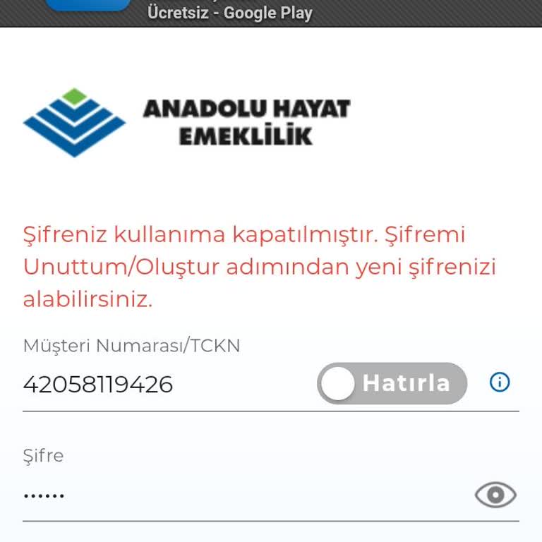 Anadolu Hayat Emeklilik Telefonumu Güncellemiyor, BES İptali Yapmıyor.