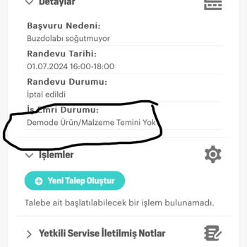Arçelik Buzdolabı Tamiri Mümkün Değilmiş.