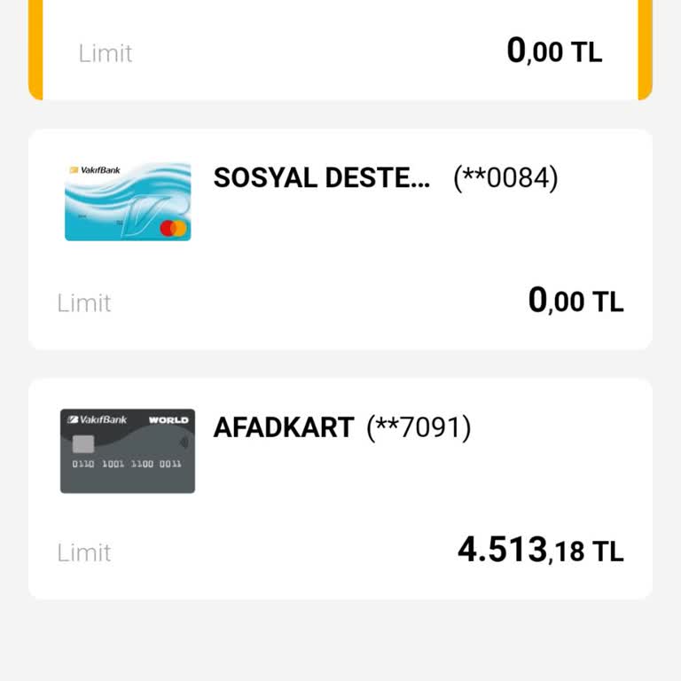 AFAD Yardım Kartı Ve Ev Teslimatı Sorunu